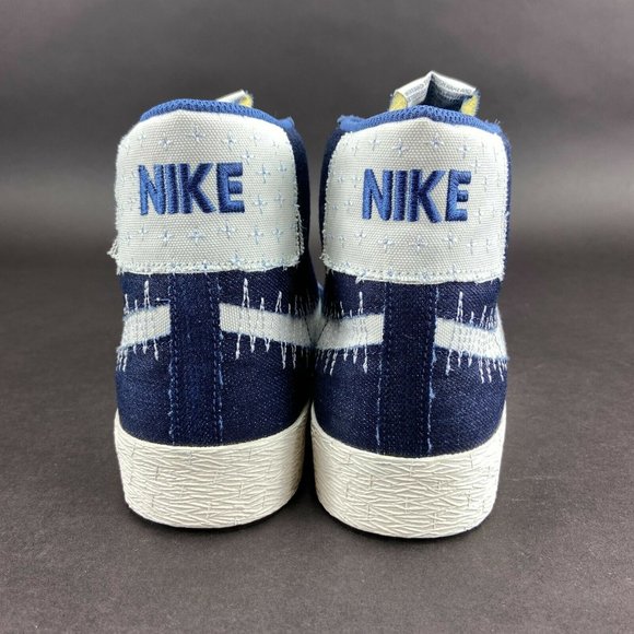 Nike Men\'s SB Zoom Blazer Mid PRM Mystic Navy Sail Shoes CT0715-400 Sz 10 main image 10